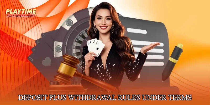 Deposit Plus Withdrawal Rules Under Terms and conditions