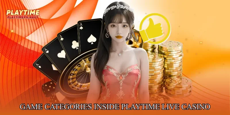 Game Categories Inside Playtime Live Casino
