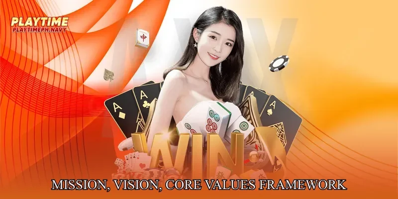 About us – Mission, Vision, Core Values Framework